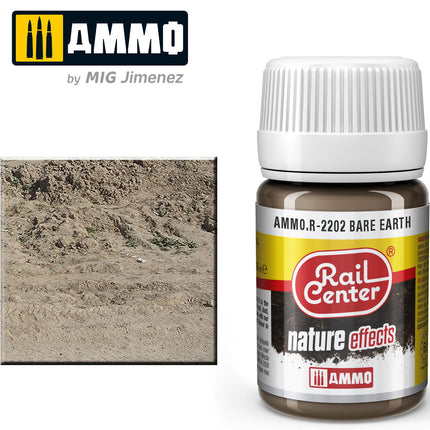 AMMO R-2202 | Bare Earth (35 ML) | Acrylic Paints By Mig Jimenez - Squeaky's Trains