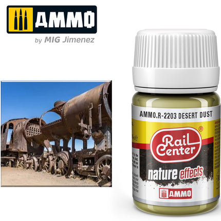 AMMO R-2203 | Desert Dust (35 ML) | Acrylic Paints By Mig Jimenez - Squeaky's Trains