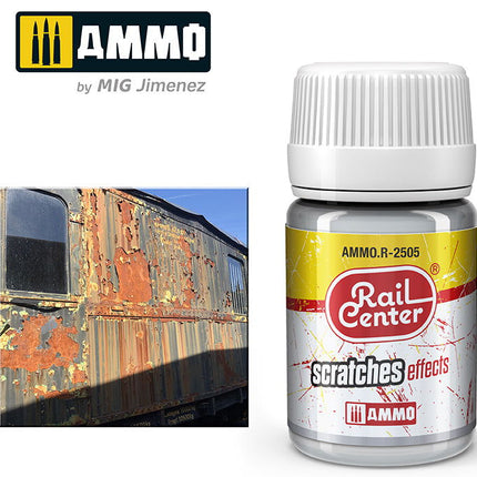 AMMO R-2505 | Scratches Effect (35 ML) | Acrylic Paints By Mig Jimenez - Squeaky's Trains