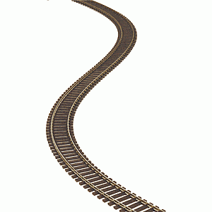 Atlas 500 | Code 83 36″ Super-Flex Track with Wood Ties | 5 Pack | HO Scale - Squeaky's Trains