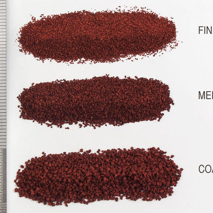 Woodland Scenics 84 | Iron Ore Coarse Ballast Bag - ballast texture close-up