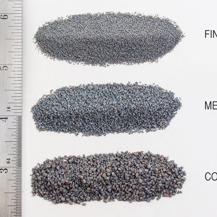 Woodland Scenics 89 | Gray Coarse Ballast Bag - ballast texture close-up