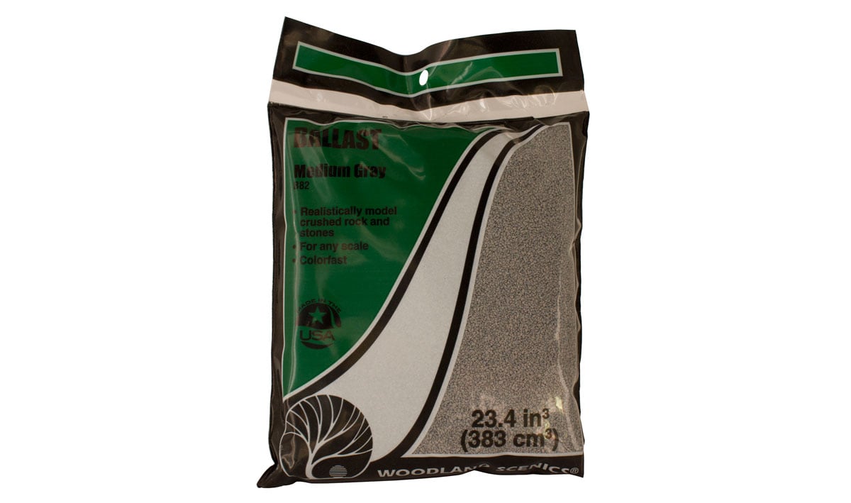 Woodland Scenics 75 | Gray Fine Ballast Bag | Multi Scale