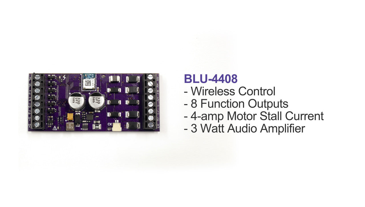 SoundTraxx 886604 | BLU-4408 Blunami Electric Sound Decoder | Large Scale