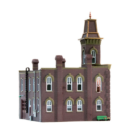 Woodland Scenics 4934 | Firehouse - Assembled Building | N Scale