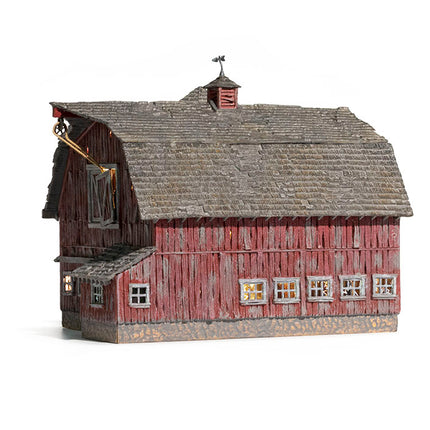 Woodland Scenics 5038 | Old Weathered Barn - Built-&-Ready | HO Scale
