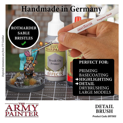 The Army Painter BR7005P Wargamer Brush Detail - view 2