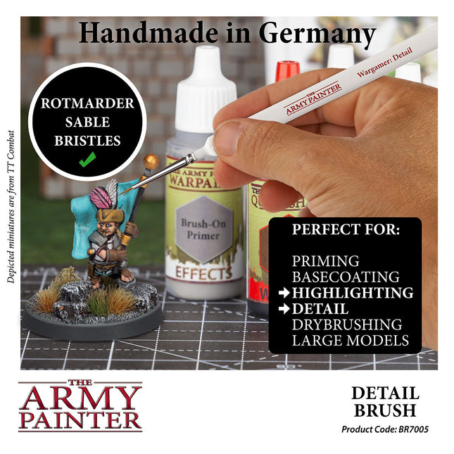 The Army Painter BR7005P Wargamer Brush Detail - view 2