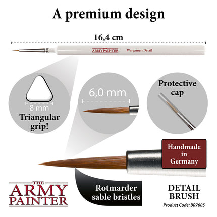 The Army Painter BR7005P Wargamer Brush Detail - view 3