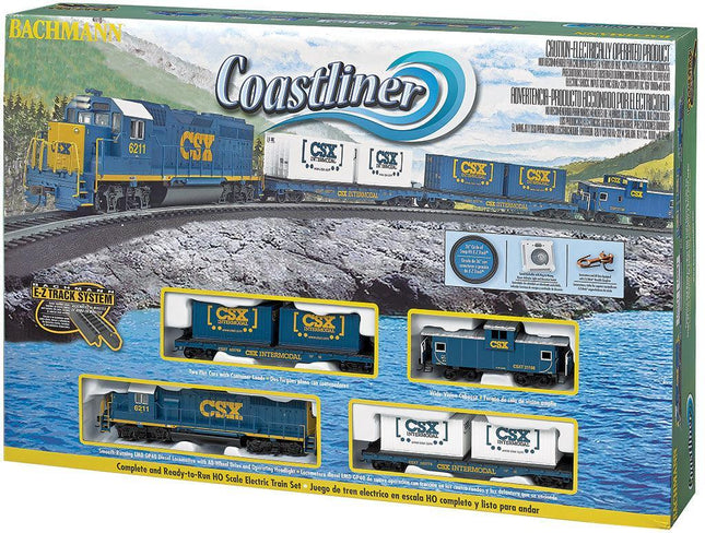 Bachmann 734 | Coastliner Train Set | HO Scale - Squeaky's Trains
