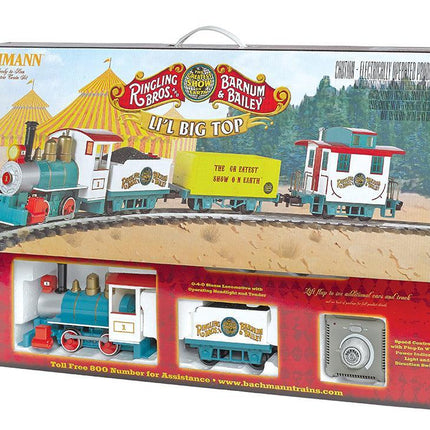 Bachmann 90194 | Ringling Brothers Li'l Big Top Train Set | G Scale - Squeaky's Trains
