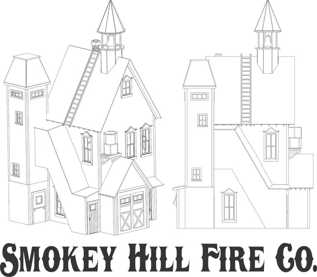 Bar Mills 612 | Smokey Hill Fire Company | HO Scale - Squeaky's Trains