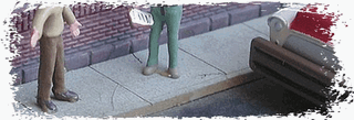 Bar Mills 681 | Easy-To-Build Sidewalks 400 Scale Feet | N Scale - Squeaky's Trains