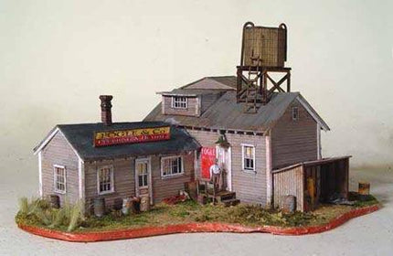 Bar Mills 822 | Mooney's Plumbing - Kit | HO Scale - Squeaky's Trains