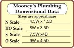 Bar Mills 822 | Mooney's Plumbing - Kit | HO Scale - Squeaky's Trains