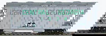 Bowser 43251 | H34 Covered Hopper Cars - Central of Georgia - Blt 9-44 Repack 5-70 Road #1343 | HO Scale - Squeaky's Trains