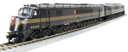 Broadway Limited 2501 | Baldwin Centipede A-A Set, PRR #5831/#5819 Set, 5-Stripe Passenger Scheme, both units w/ Paragon4 Sound/DC/DCC | HO Scale - Squeaky's Trains