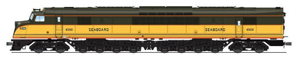 Broadway Limited 2508 | Baldwin Centipede, SAL #4500, Citrus Scheme, Paragon4 Sound/DC/DC | HO Scale - Squeaky's Trains