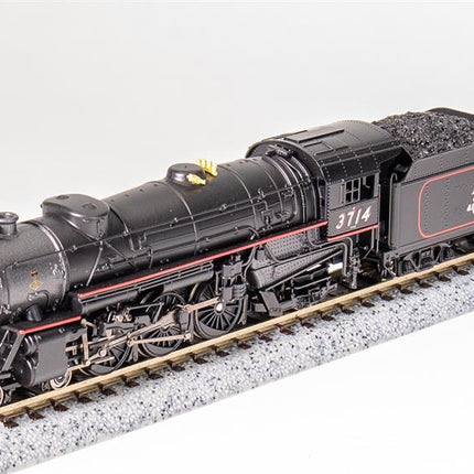 Broadway Limited 6923 | Heavy Pacific 4-6-2, B&M 3714, Speed Lettering, Paragon4 Sound/DC/DCC | N Scale - Squeaky's Trains