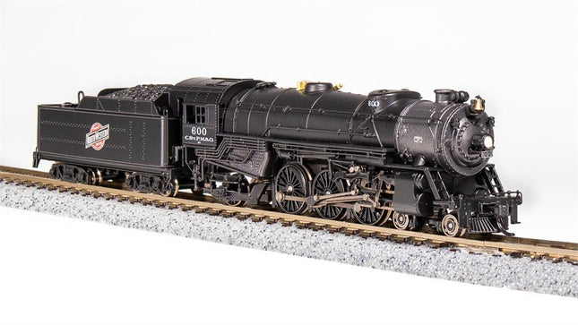 Broadway Limited 6927 | Heavy Pacific 4-6-2, C&NW 600, Paragon4 Sound/DC/DCC | N Scale - Squeaky's Trains