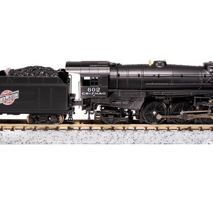 Broadway Limited 6928 | Heavy Pacific 4-6-2, C&NW 602, Paragon4 Sound/DC/DCC | N Scale - Squeaky's Trains