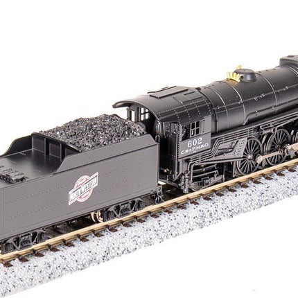 Broadway Limited 6928 | Heavy Pacific 4-6-2, C&NW 602, Paragon4 Sound/DC/DCC | N Scale - Squeaky's Trains