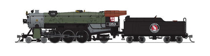 Broadway Limited 6933 | Heavy Pacific 4-6-2, GN 1353, Glacier Green, Paragon4 Sound/DC/DCC | N Scale - Squeaky's Trains