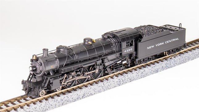 Broadway Limited 6946 | Light Pacific 4-6-2, NYC 4390, Sans Serif Lettering, Paragon4 Sound/DC/DCC | N Scale - Squeaky's Trains