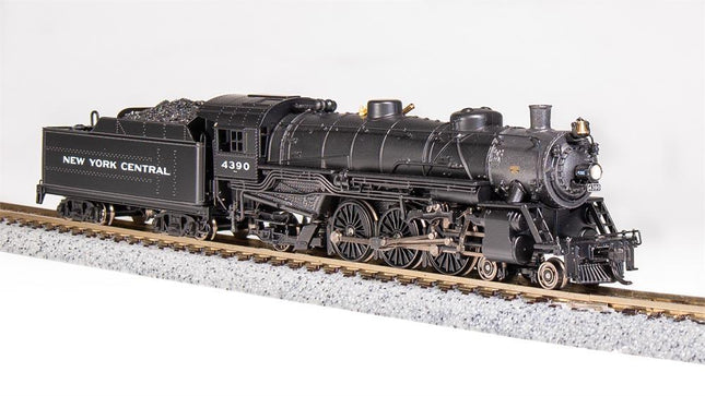 Broadway Limited 6946 | Light Pacific 4-6-2, NYC 4390, Sans Serif Lettering, Paragon4 Sound/DC/DCC | N Scale - Squeaky's Trains