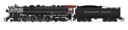 Broadway Limited 6961 |  Northern Pacific A-3 4-8-4, #2665, Pre-1947, Black Boiler, Paragon4 Sound/DC/DCC, Smoke | HO Scale - Squeaky's Trains