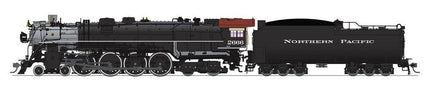Broadway Limited 6963 | Northern Pacific A-3 4-8-4, #2666, Post-1947, Black Boiler, Paragon4 Sound/DC/DCC, Smoke | HO Scale - Squeaky's Trains
