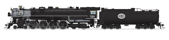 Broadway Limited 6967 | SP&S E-1 4-8-4, #701, As-Delivered (1938-1947), Paragon4 Sound/DC/DCC, Smoke | HO Scale - Squeaky's Trains