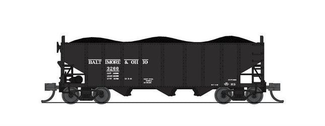 Broadway Limited 7148 | N&W H2a Hopper, B&O Lettering, 2-pack A | N Scale - Squeaky's Trains