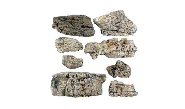 Woodland Scenics 1137 Faceted Ready Rocks