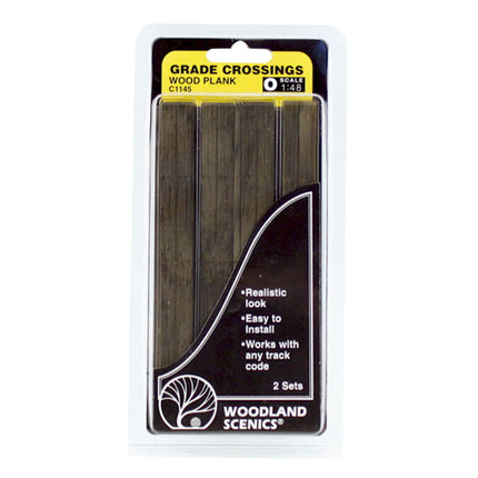 Woodland Scenics 1145 Wood Grade Crossing O Scale