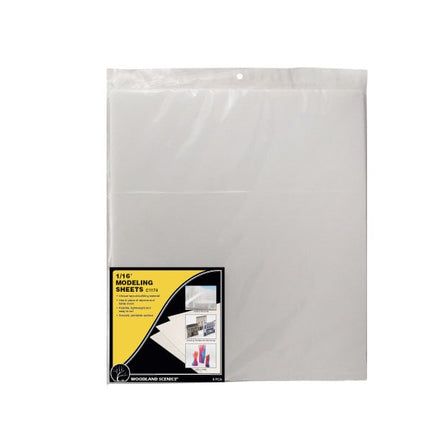 Woodland Scenics 1174 1/16 inch Modeling Sheets