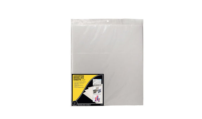 Woodland Scenics 1177 Assorted Modeling Sheets