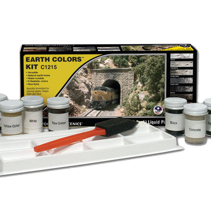Woodland Scenics 1215 Earth Colors Kit