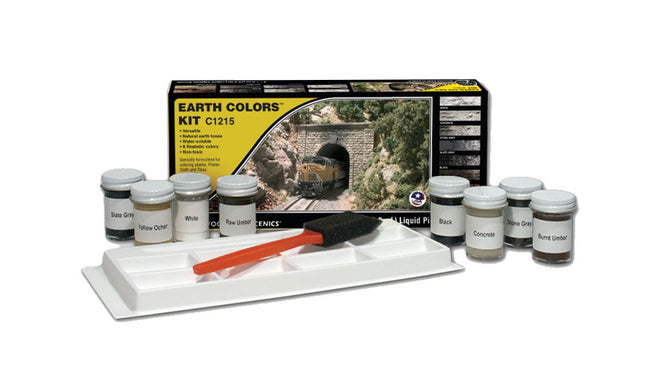 Woodland Scenics 1215 Earth Colors Kit