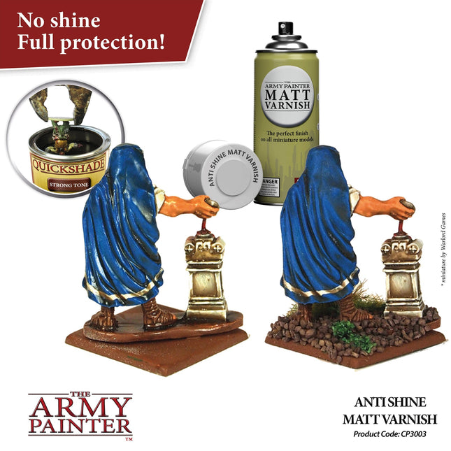 The Army Painter CP3003S matt varnished miniature finish