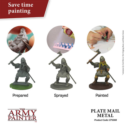 The Army Painter CP3008S metallic primed models