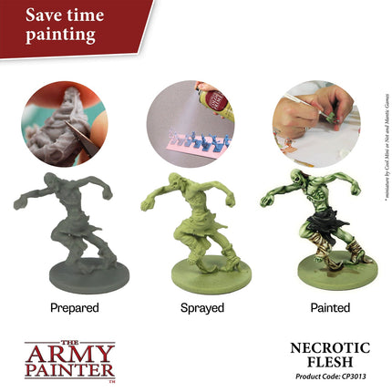 The Army Painter CP3013S pale green primed models