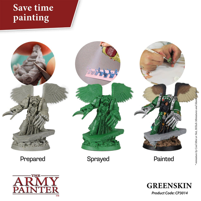 The Army Painter CP3014S green primed models