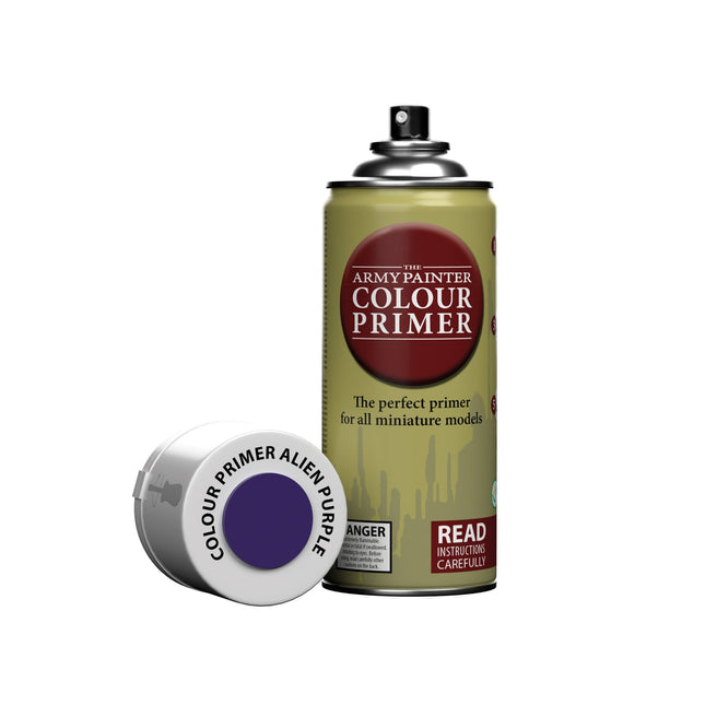 The Army Painter CP3019S Alien Purple colour primer spray can