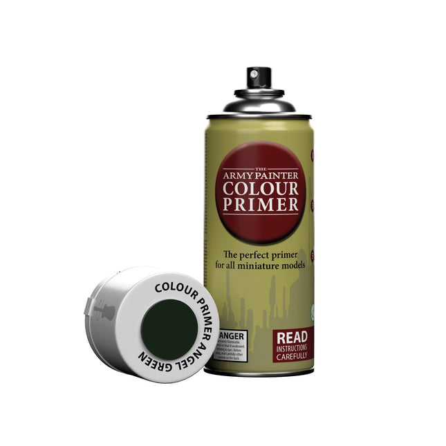 The Army Painter CP3020S Angel Green colour primer spray can