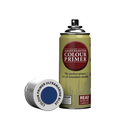 The Army Painter CP3022S Ultramarine Blue colour primer spray can