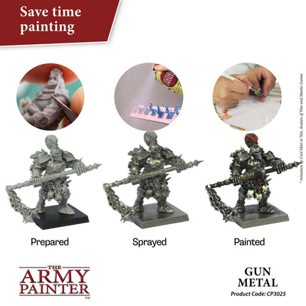 The Army Painter CP3025S metallic primed models