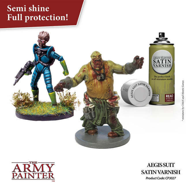 The Army Painter CP3027S satin varnished models