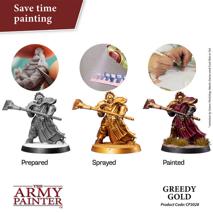The Army Painter CP3028S gold primed models