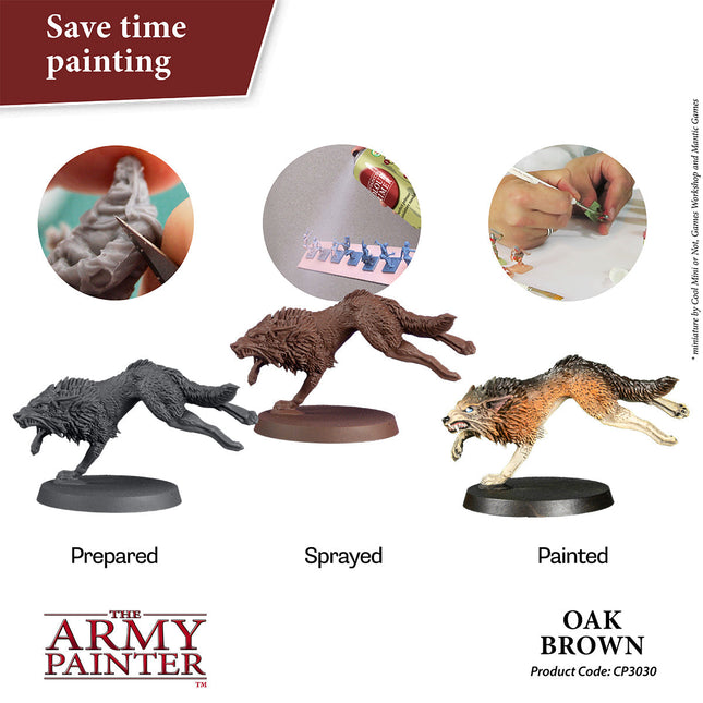 The Army Painter CP3030S brown primed models